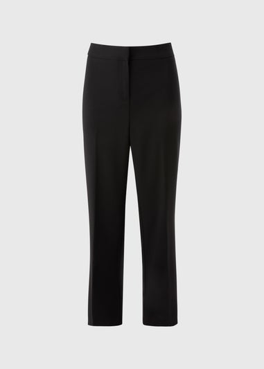 Et Vous Black Straight Leg Petite Trousers