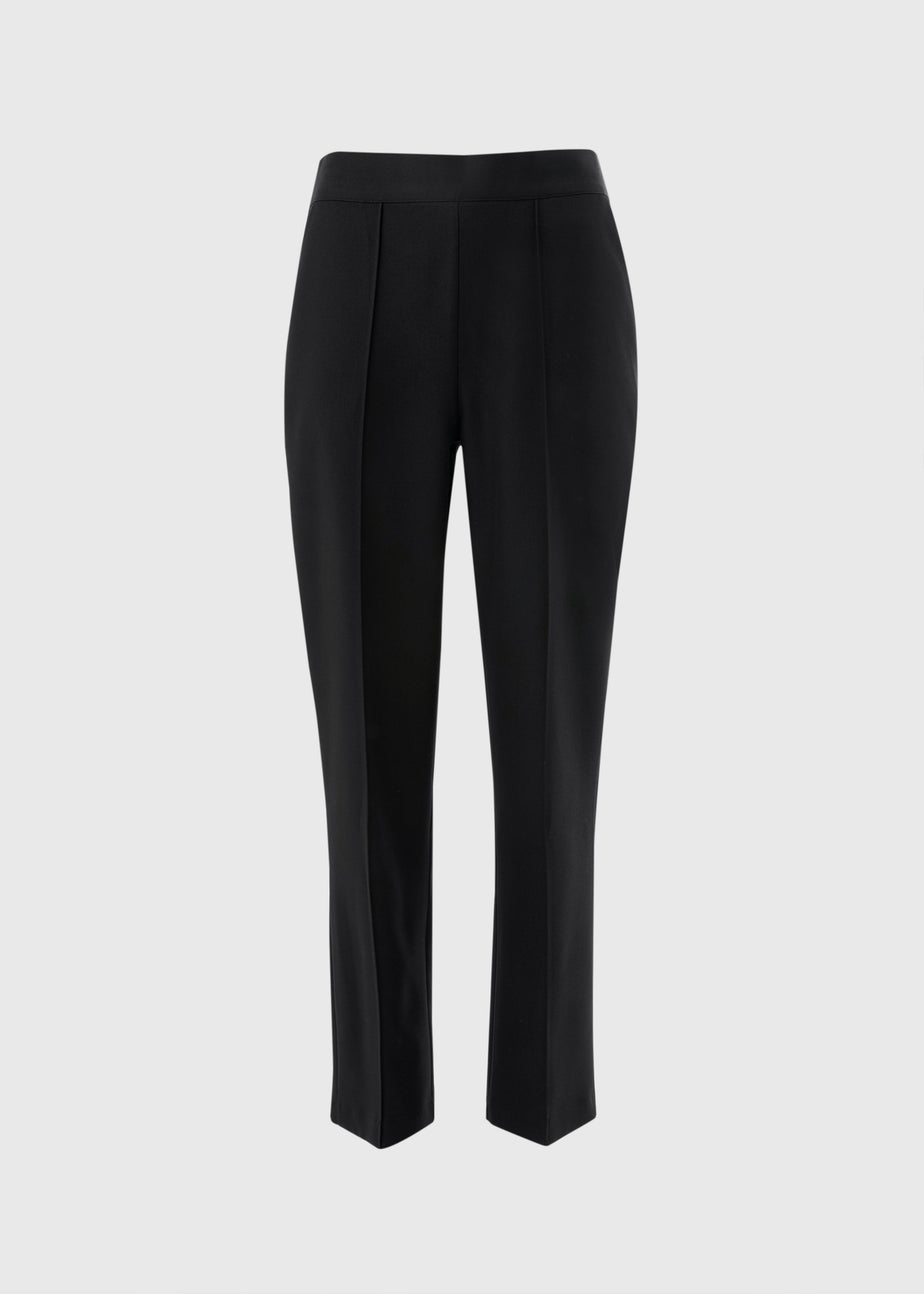 Et Vous Petite Black Straight Leg Trousers