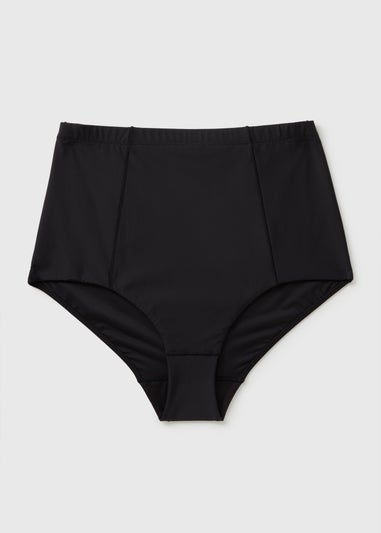 Black High Waisted Shapewear Smoothing Briefs