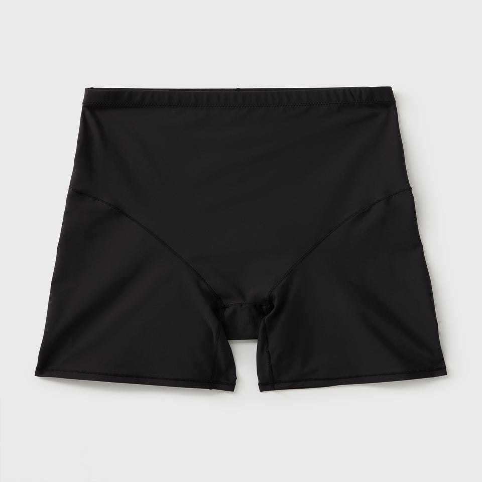 Black High Waisted Shapewear Smoothing Cycling Shorts