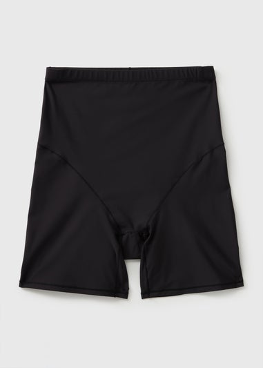 Black High Waisted Shapewear Smoothing Cycling Shorts