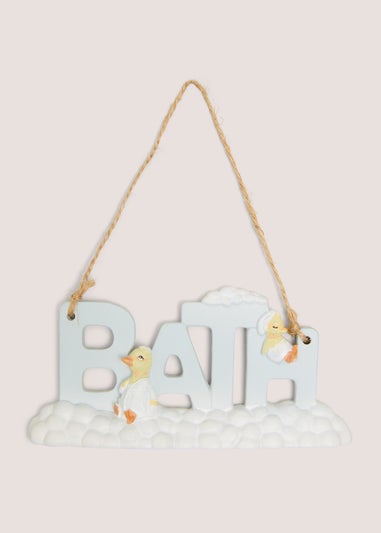 Bath Duck Hanging Sign
