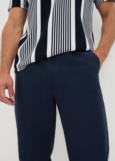 Navy Canvas Chinos