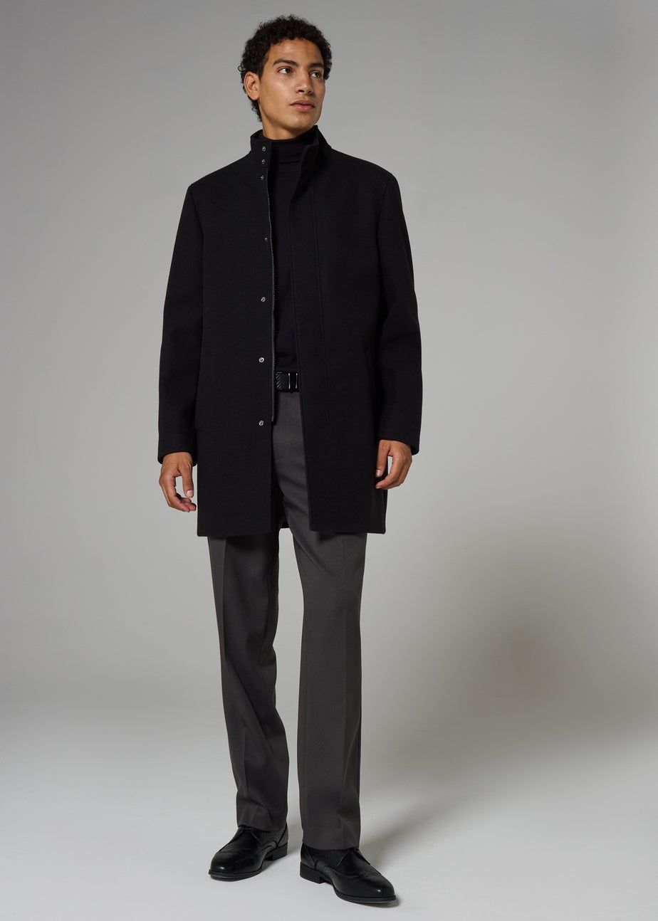 Taylor & Wright Black Funnel Coat