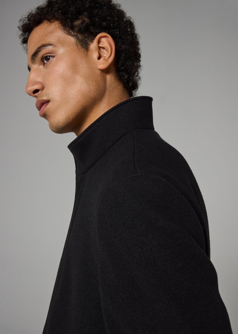 Taylor & Wright Black Funnel Coat