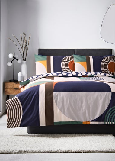 Multi Geo Duvet Set