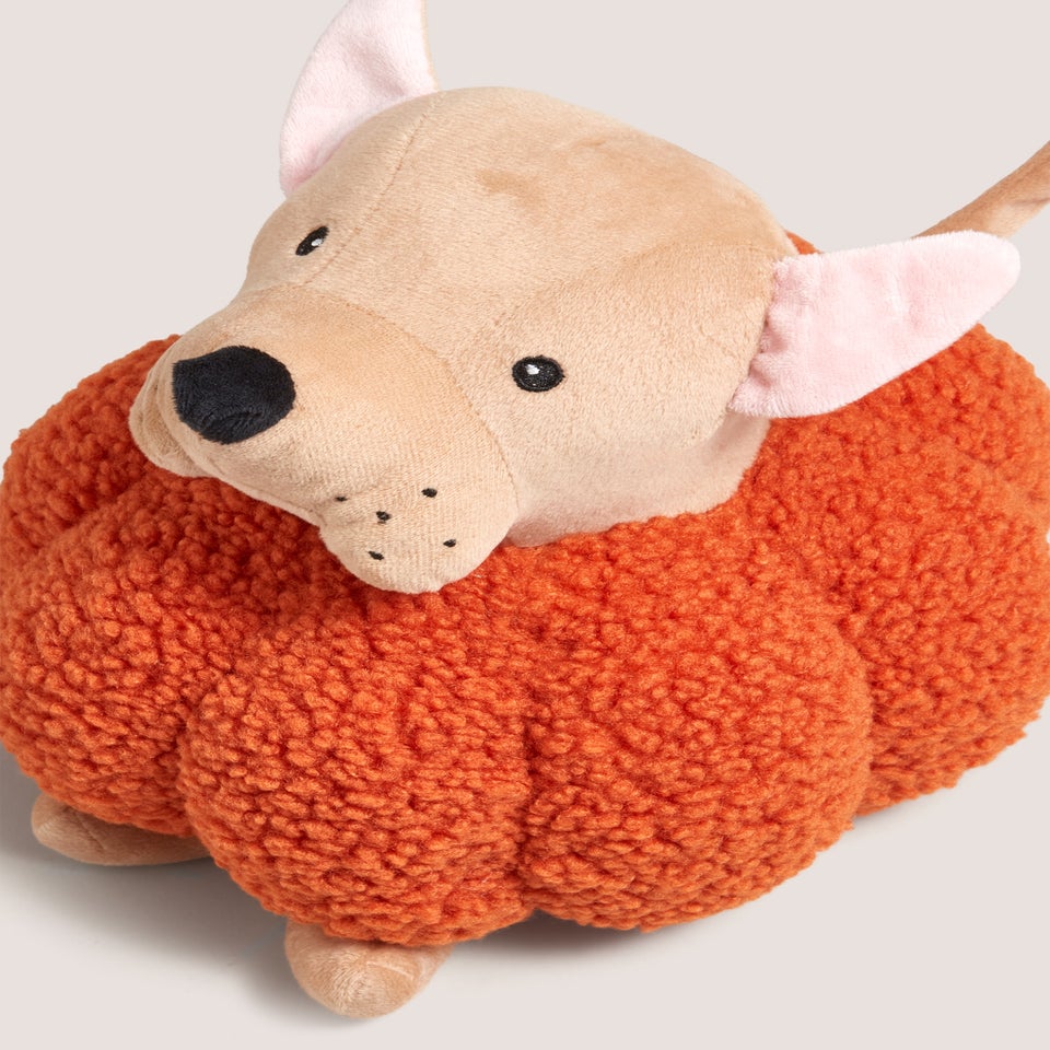 Pumpkin Dog Doorstop
