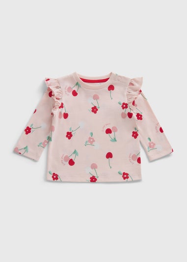 Baby Pink Cherry Top (Newborn-23mths)