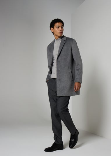 Taylor & Wright Grey Overcoat