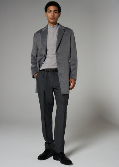 Taylor & Wright Grey Overcoat