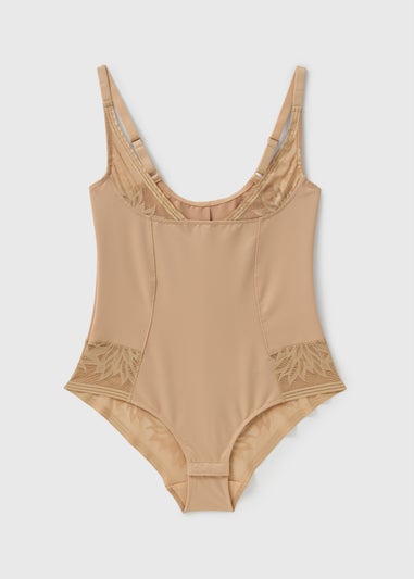 Nude Firm Control Shaping Wear Your Own Bra Bodysuit