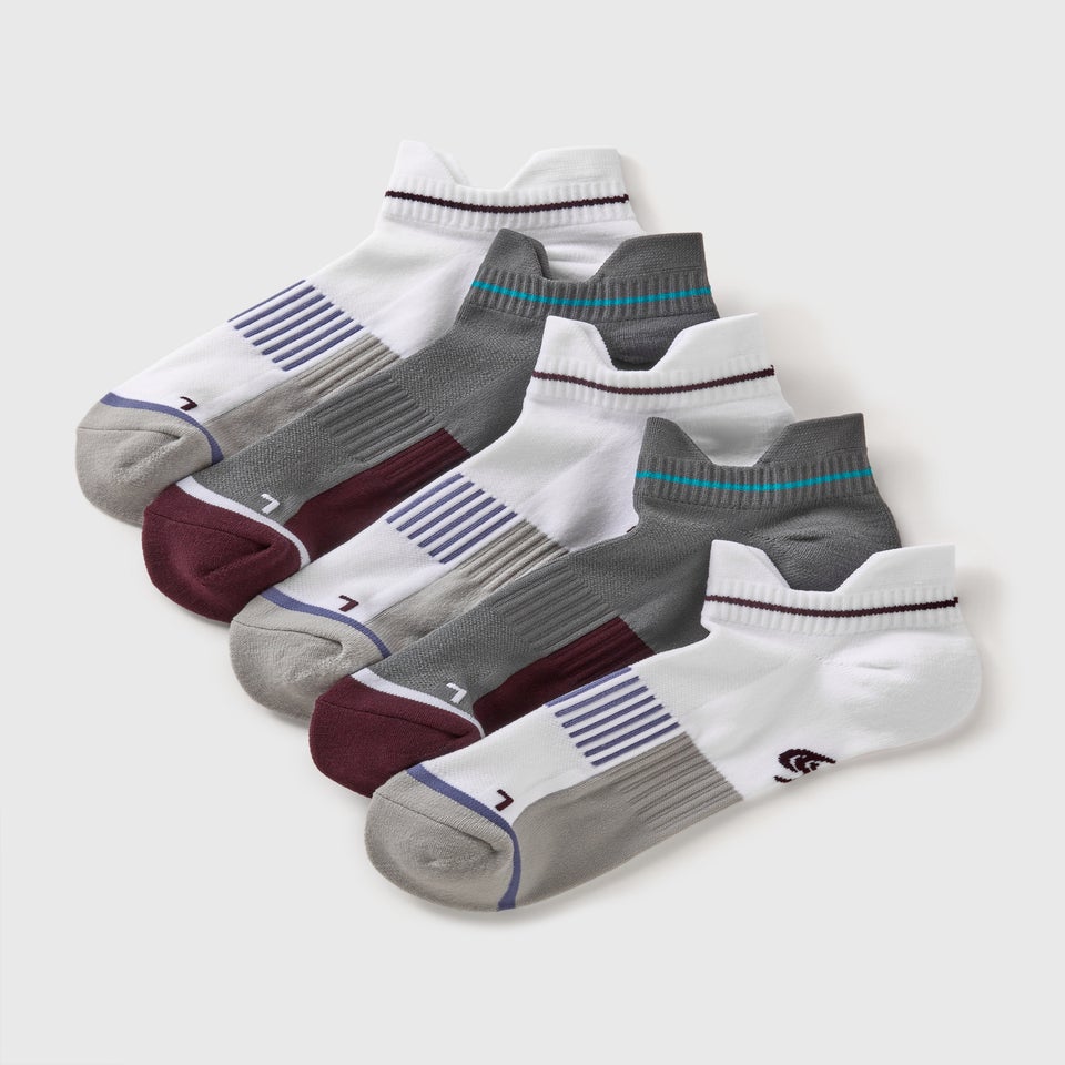 Souluxe 5 Pack Sports Trainer Socks