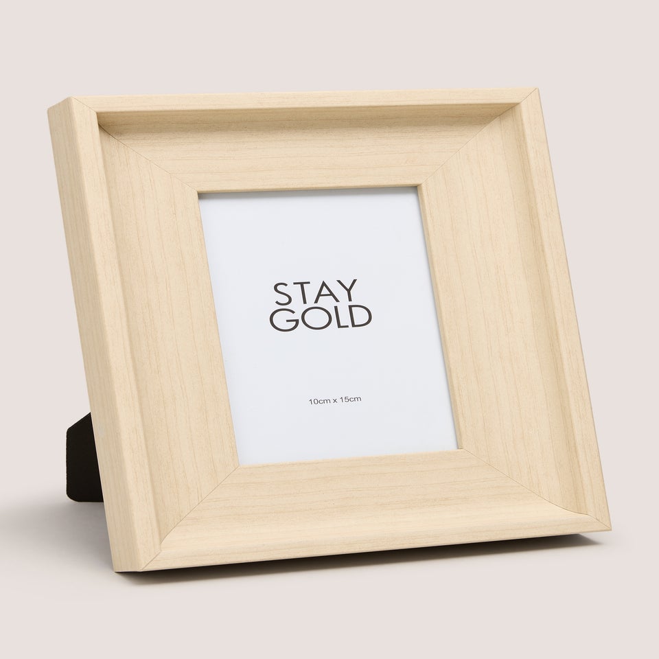 Thick Wood Cottage Photo Frame