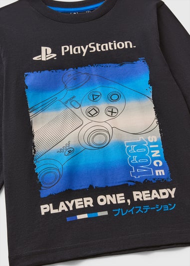 Playstation Boys Blue Pyjama Set (7-15 Yrs)