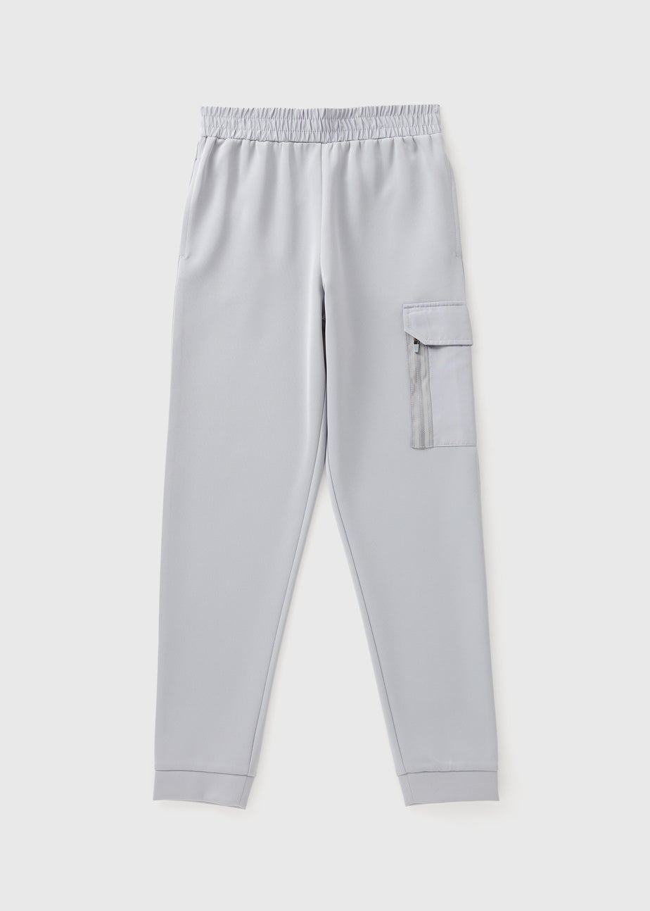 Boys Grey Scuba Cargo Joggers (7-15yrs)