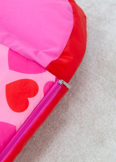Hello Kitty Heart Inflatable Ready Bed Sleeping Bag