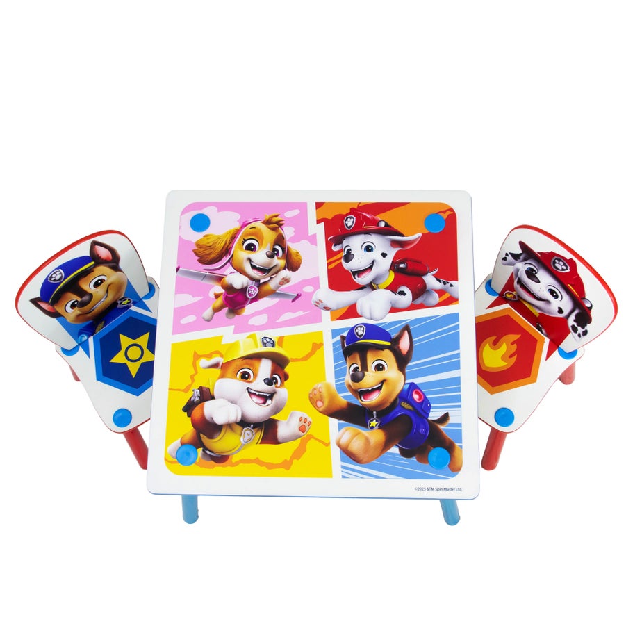 Paw Patrol Children's Table and Chairs Set