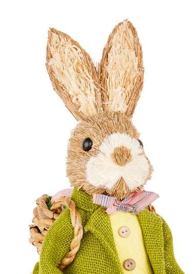 Premier Decorations Aubrey Rustic Rabbit in Lime Jack
