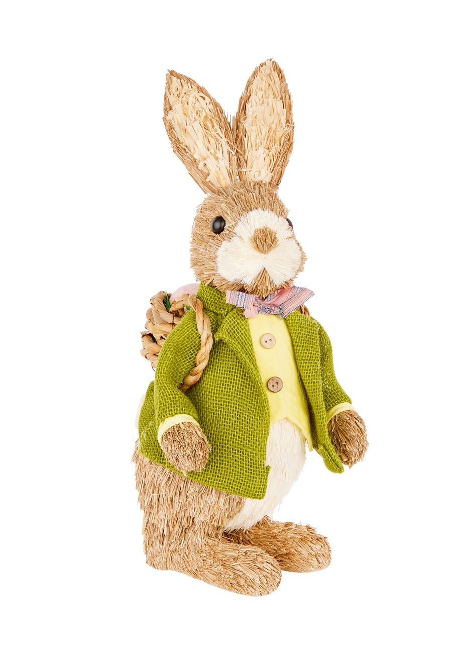 Premier Decorations Aubrey Rustic Rabbit in Lime Jack