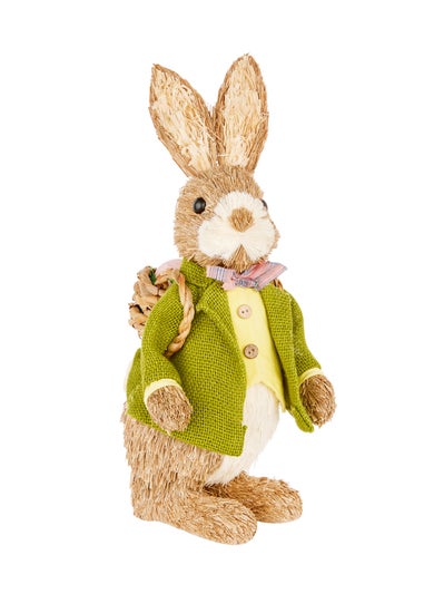 Premier Decorations Aubrey Rustic Rabbit in Lime Jack