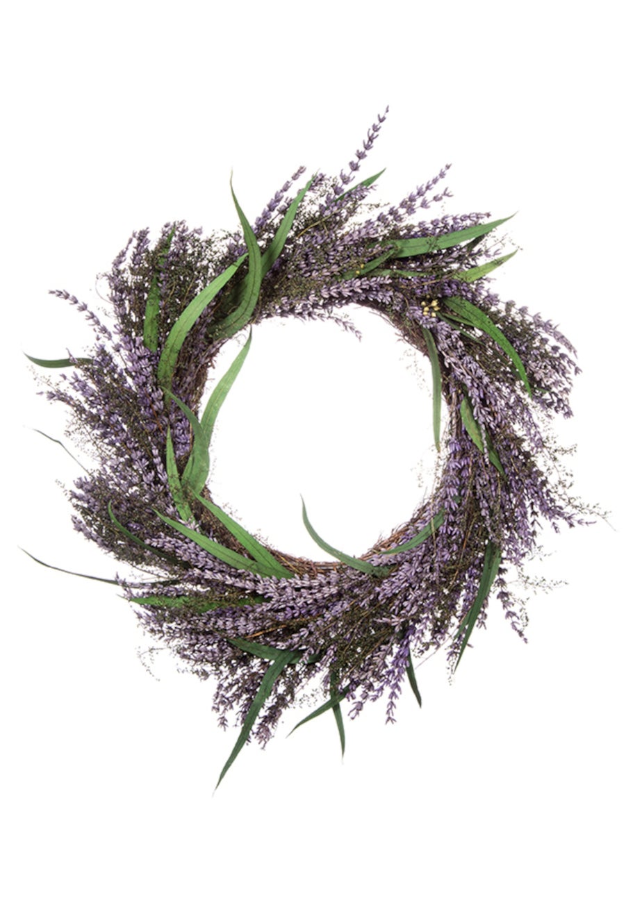 Premier Decorations Dried Lavender Wreath