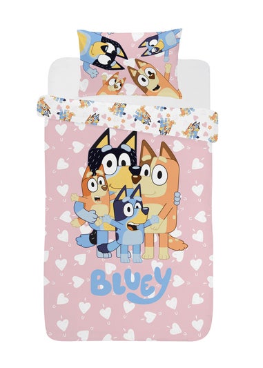 Bluey Pink Duvet Set