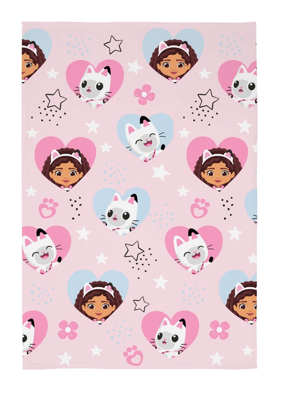 Gabby's Dollhouse Pink Blanket
