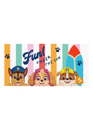 Paw Patrol Yellow Sunny Beach Pool Towel