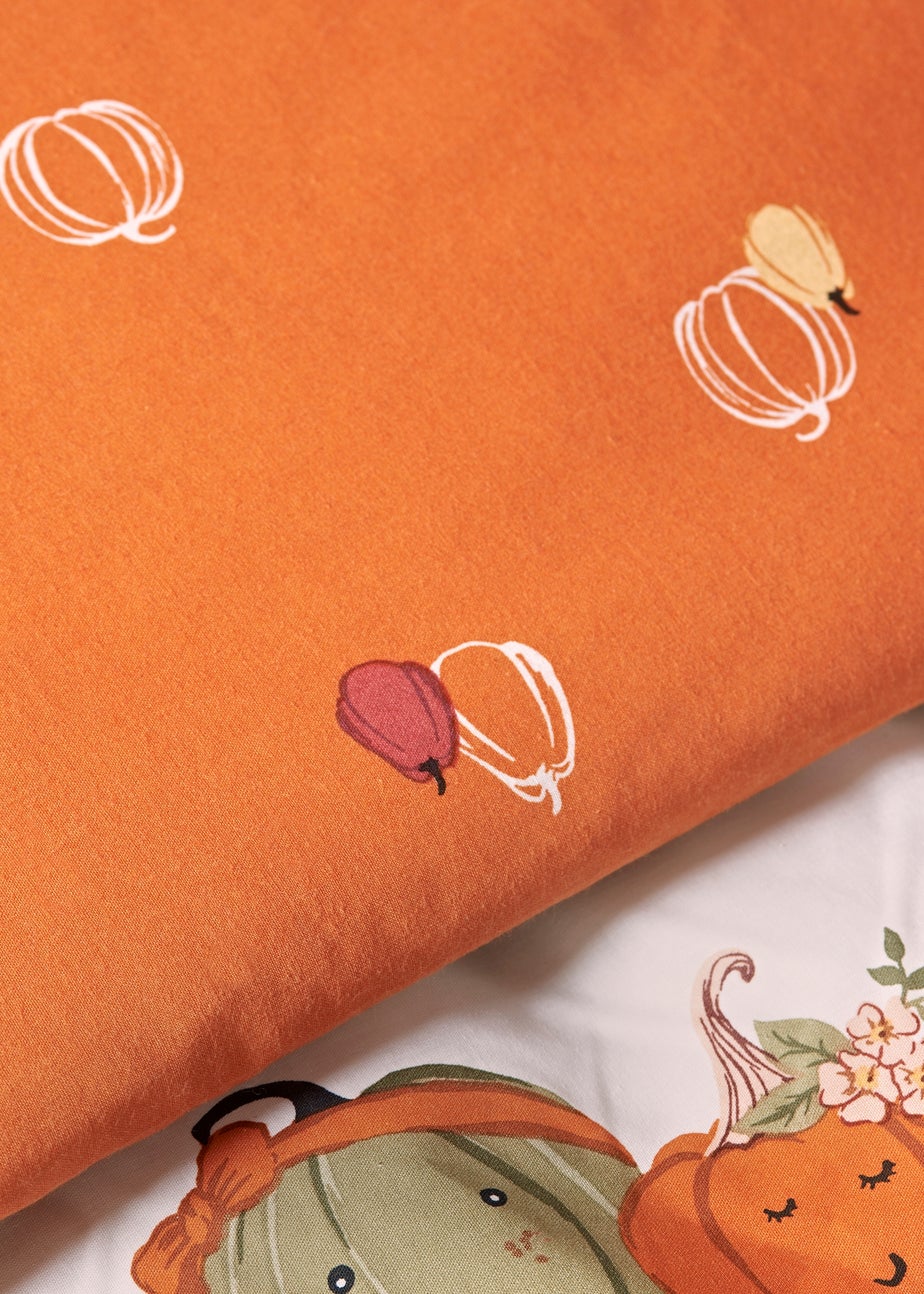 Cream Pumpkin Duvet Set