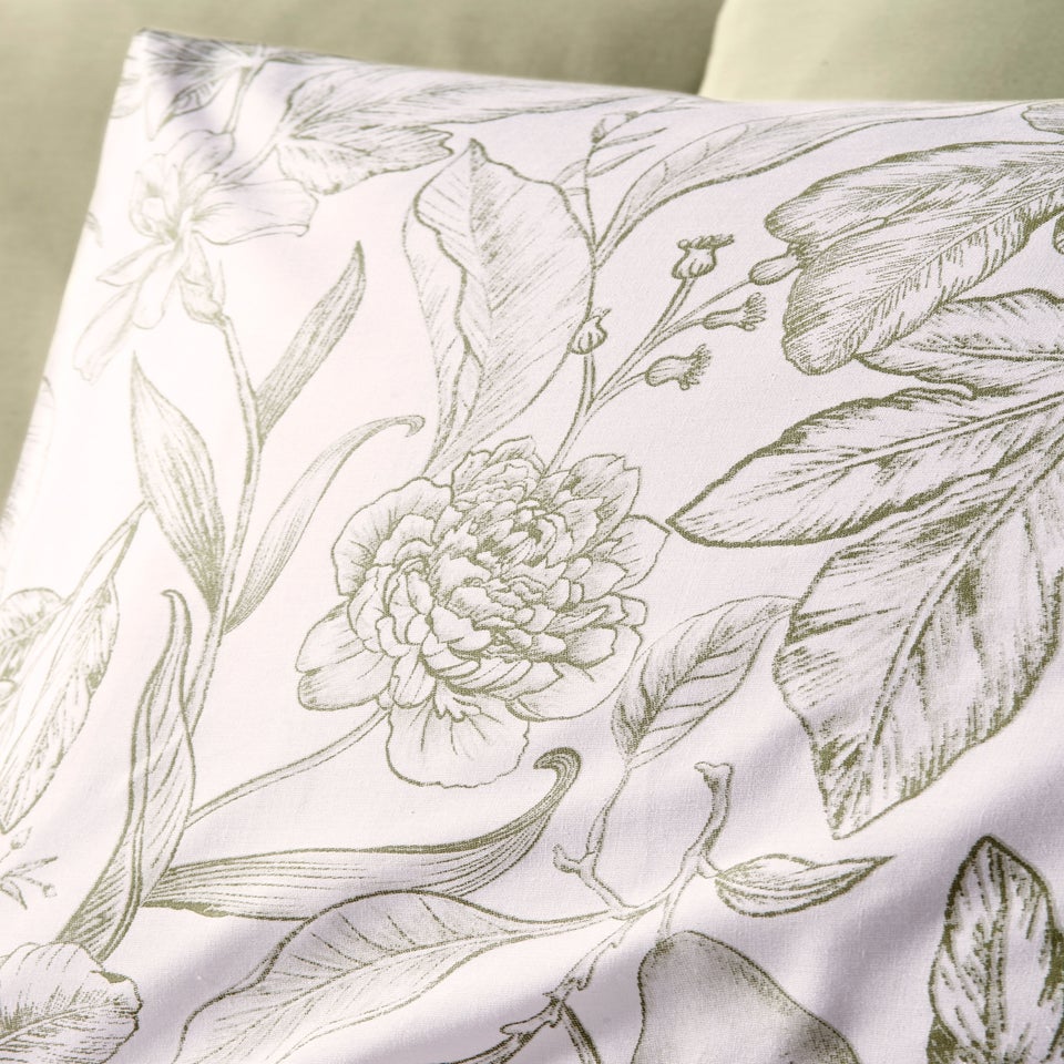 Green Heritage Pears Duvet Set