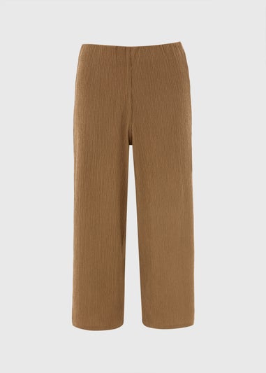 Brown Cropped Trousers