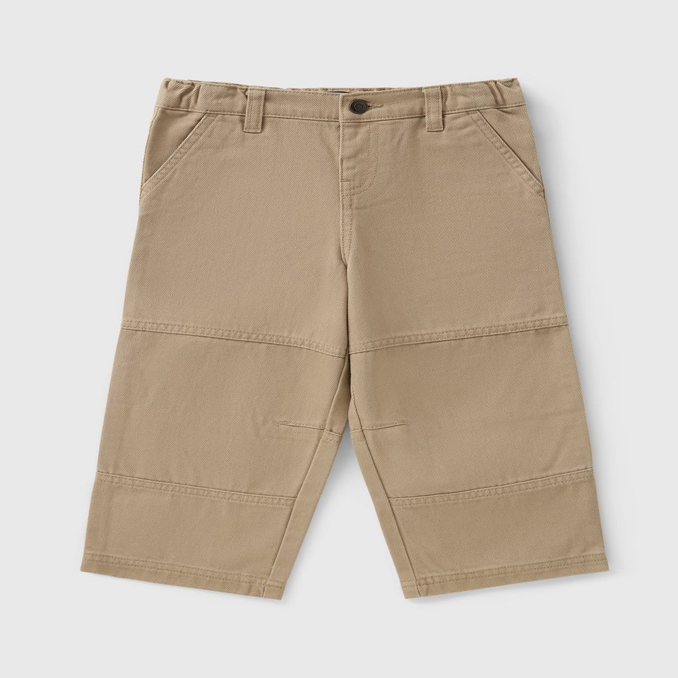 Boys Stone Wide Leg Cargos (1-7yrs)