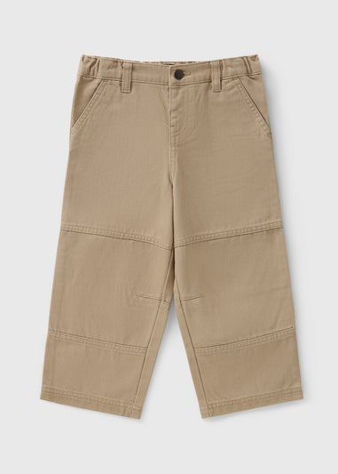 Boys Stone Wide Leg Cargos (1-7yrs)