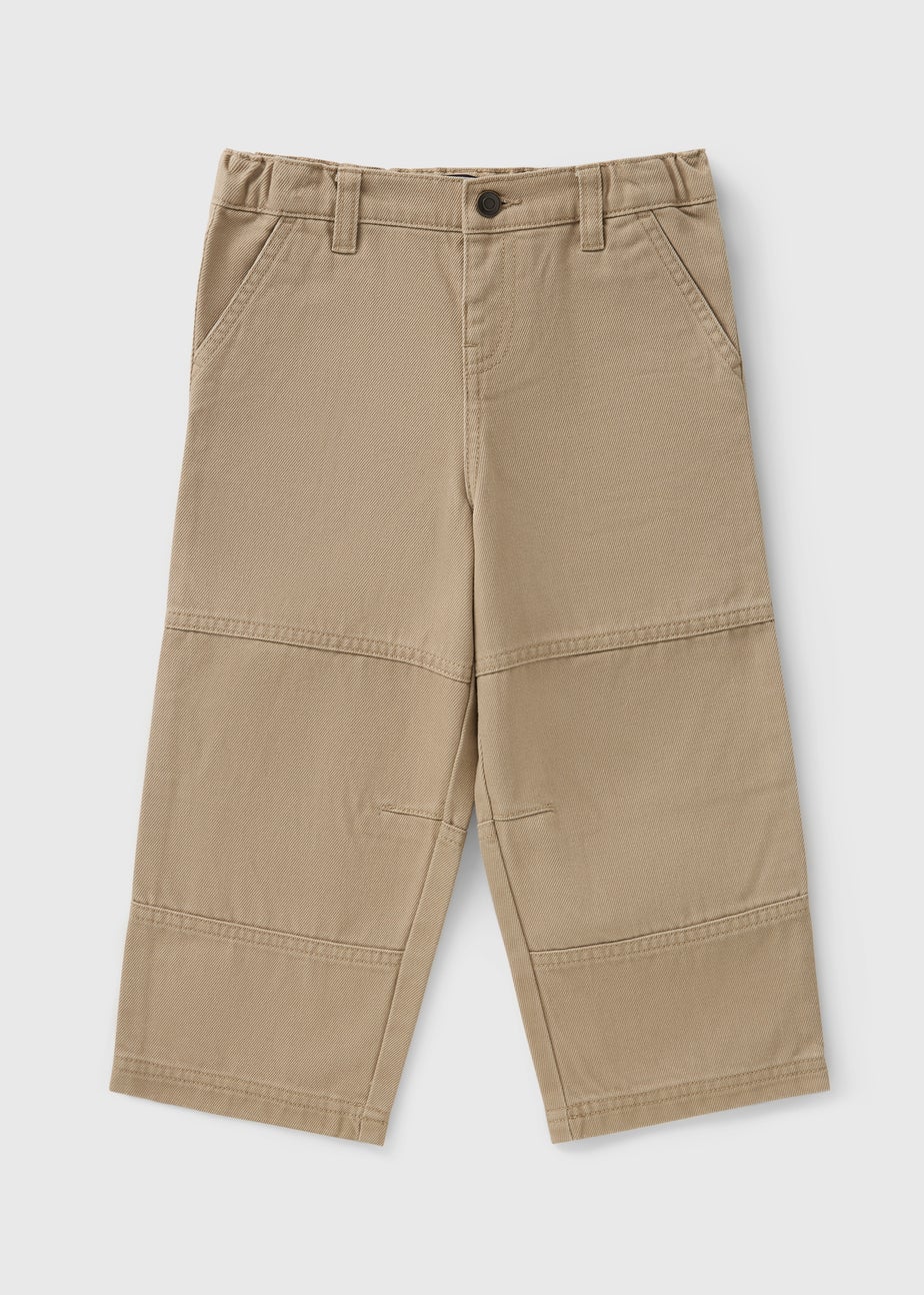 Boys Stone Wide Leg Cargos (1-7yrs)