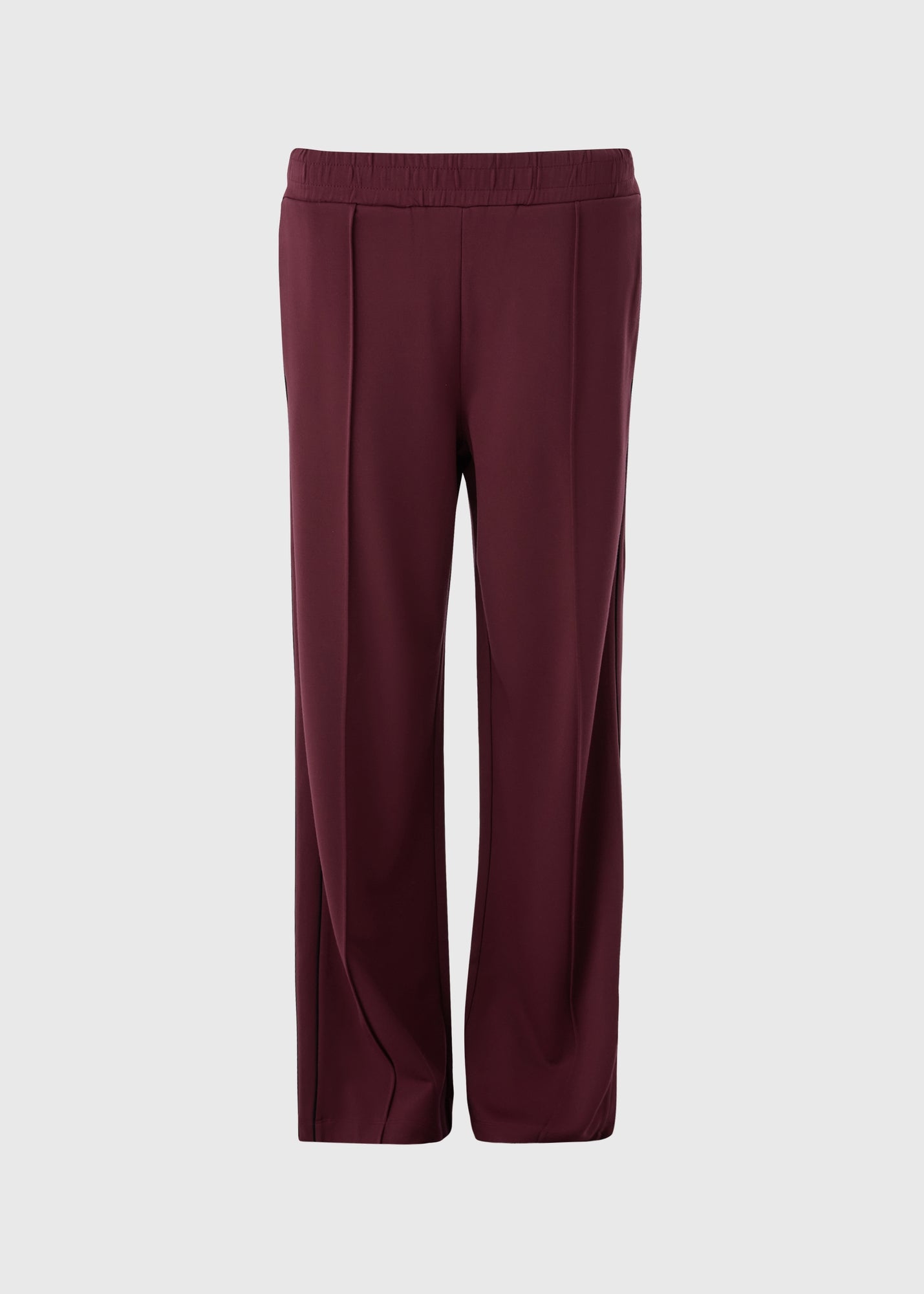 Burgundy Wide Leg Trousers - Matalan