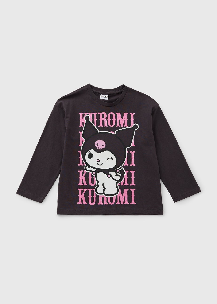 Hello Kitty Girls Charcoal Kuromi Top (5-13yrs)