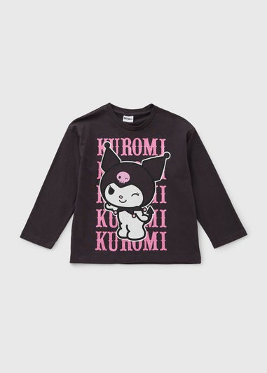 Hello Kitty Girls Charcoal Kuromi Top (5-13yrs)
