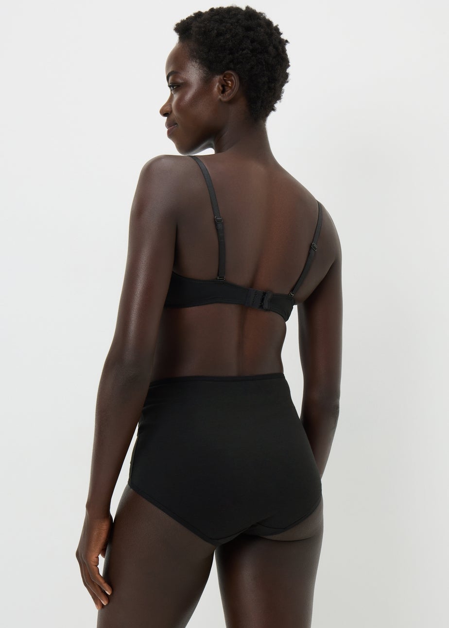 5 Pack Black Full Knickers