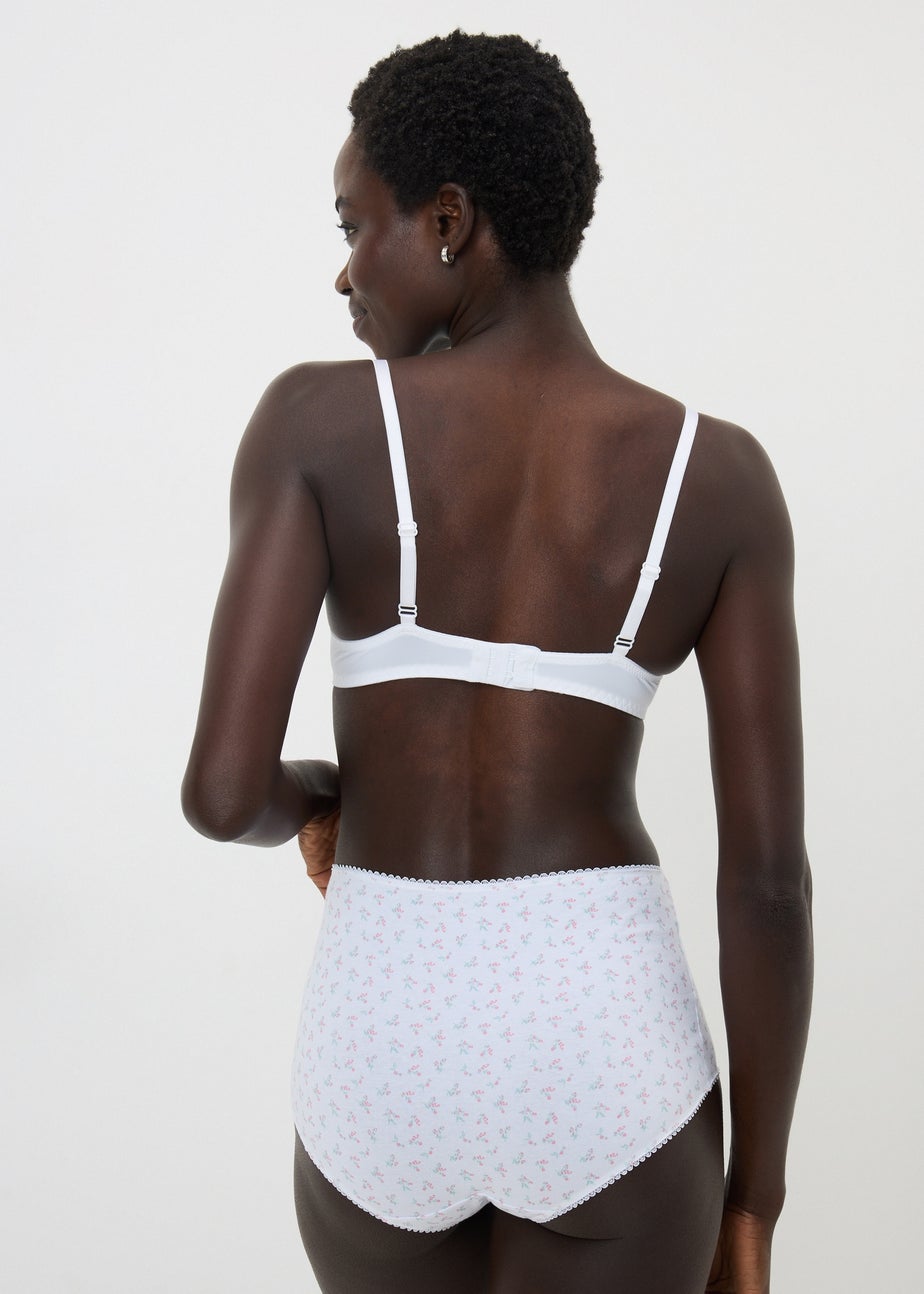 5 Pack Pink Printed Full Knickers