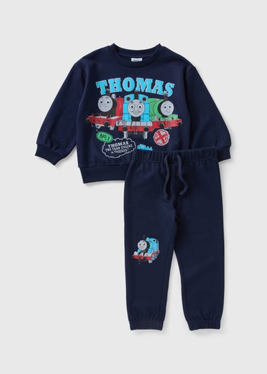 Thomas The Tank Boys Navy Sweatshirt & Jogging Bottom Set (1-7yrs)