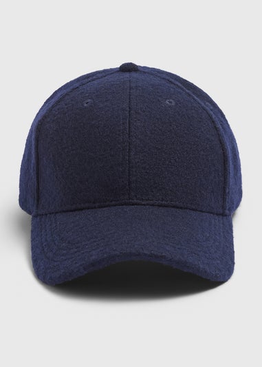 Navy Teddy Borg Cap