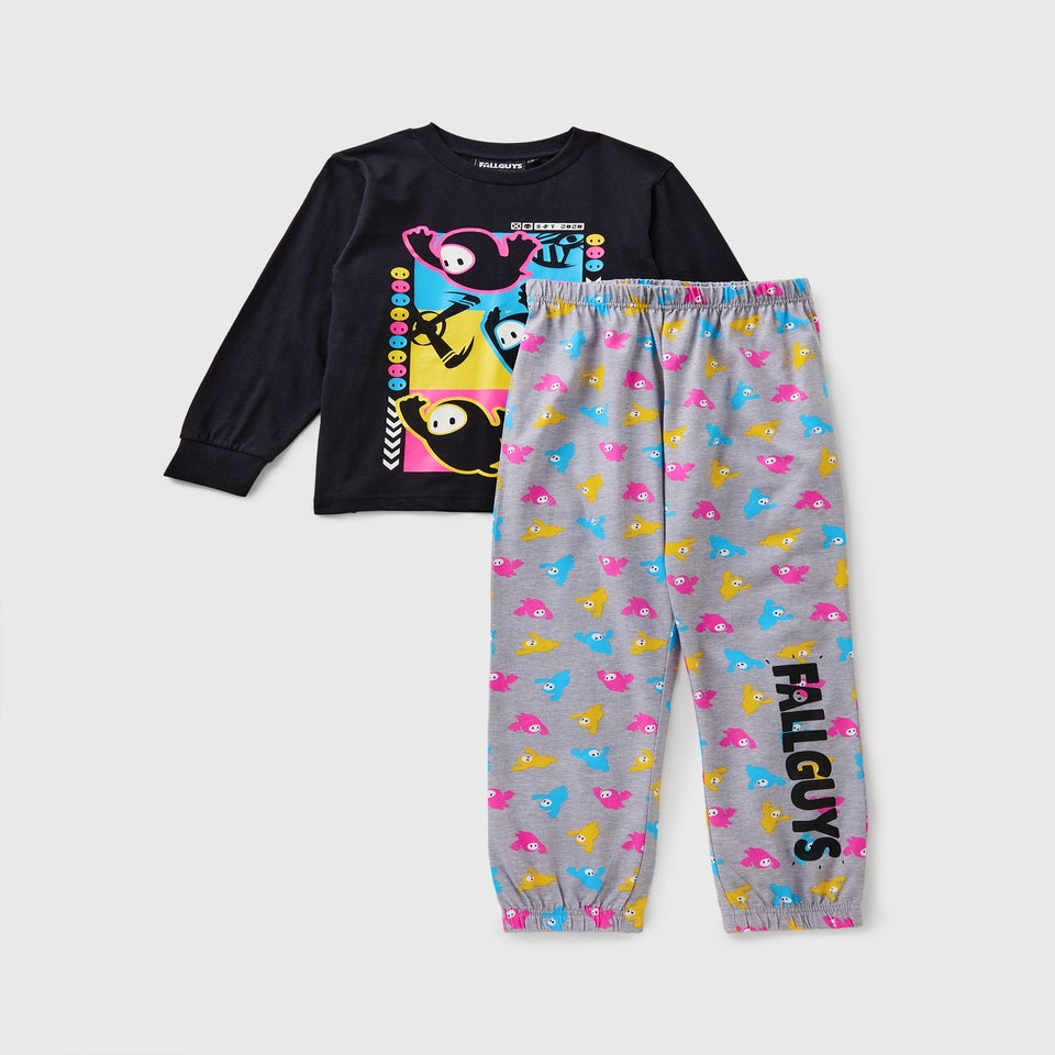 Fall Guys Boys Navy Pyjama Set (7-13yrs)