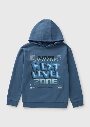 Boys Blue Next Level Zone Hoodie (7-15yrs)