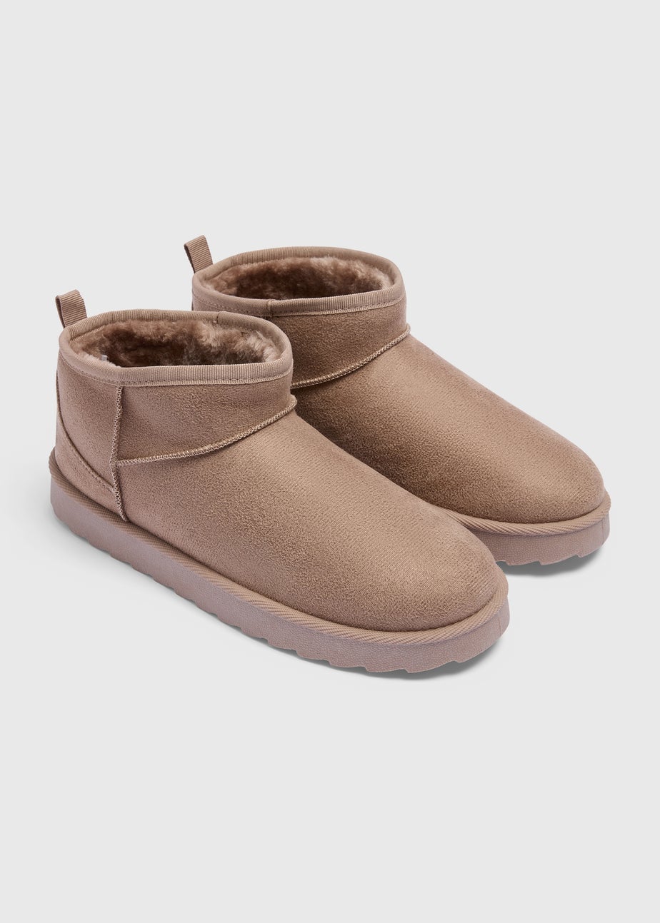 Mink Mini Snug Boots