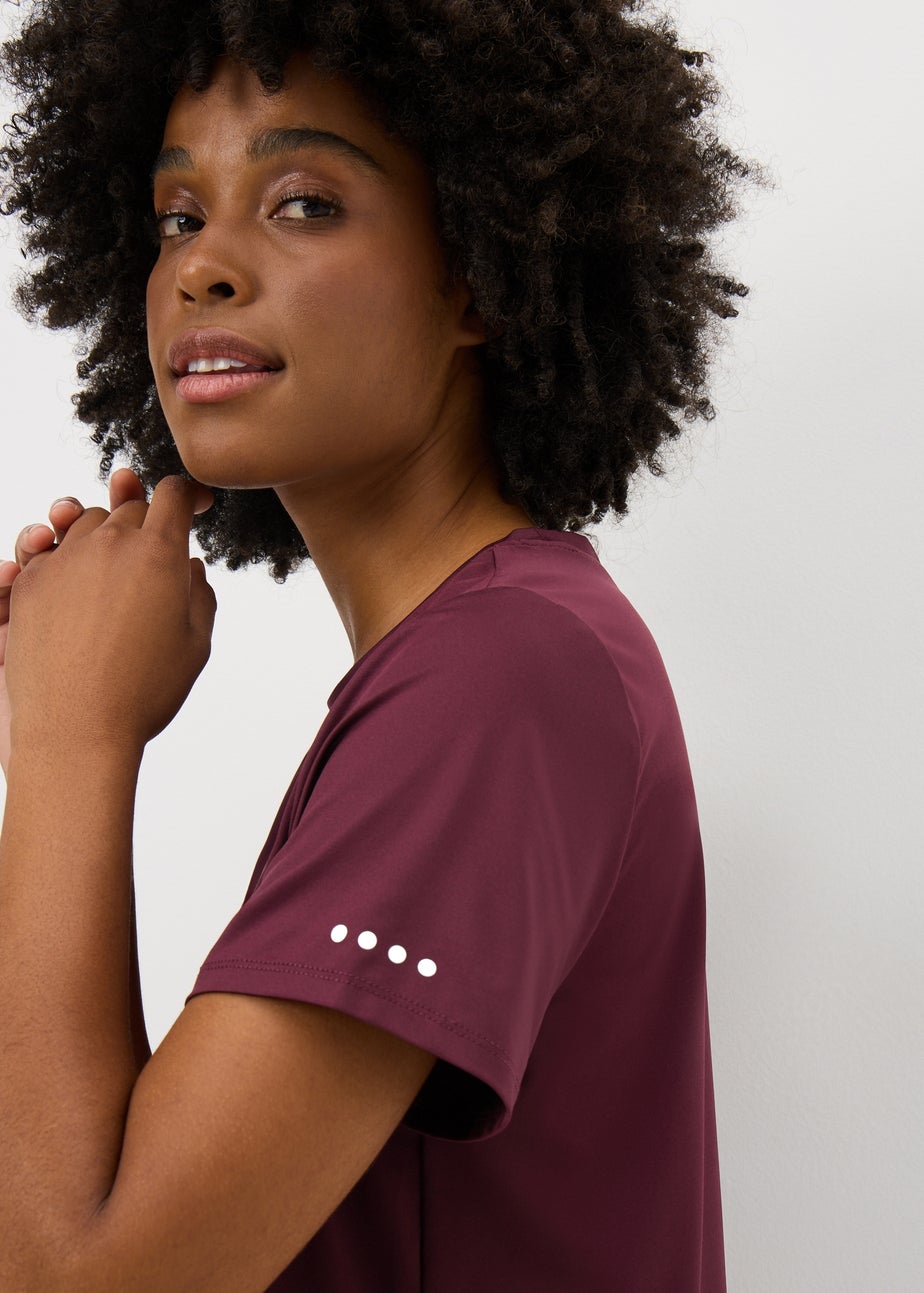 Souluxe Burgundy Longline Top