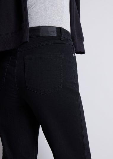 Black Straight Leg Jeans