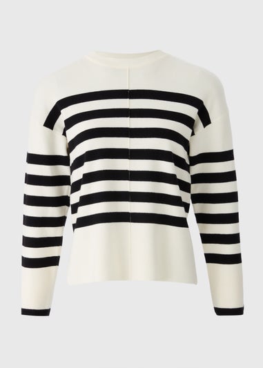 Cream Stripe Jumper