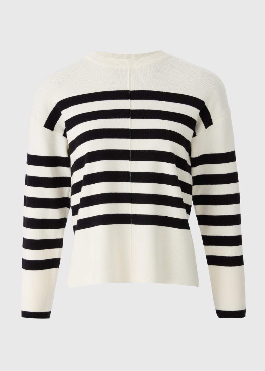 Cream Stripe Jumper