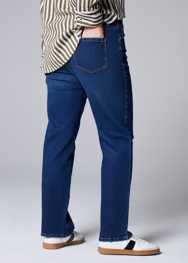 Darkwash Straight Leg Jeans