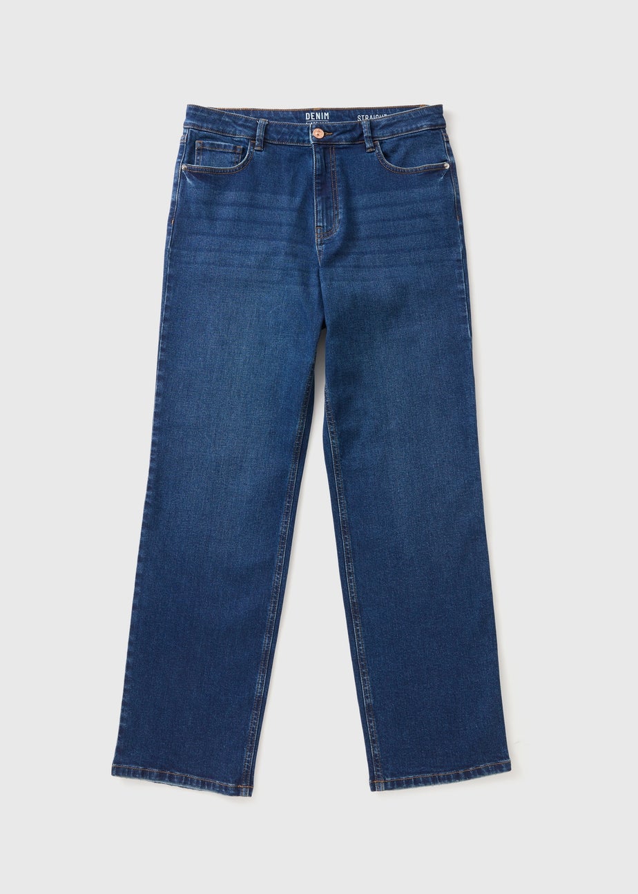 Darkwash Straight Leg Jeans